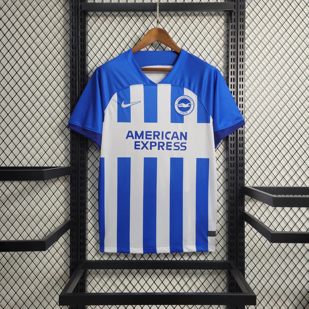 Brighton 2023/24 Home Shirt - Blue/White