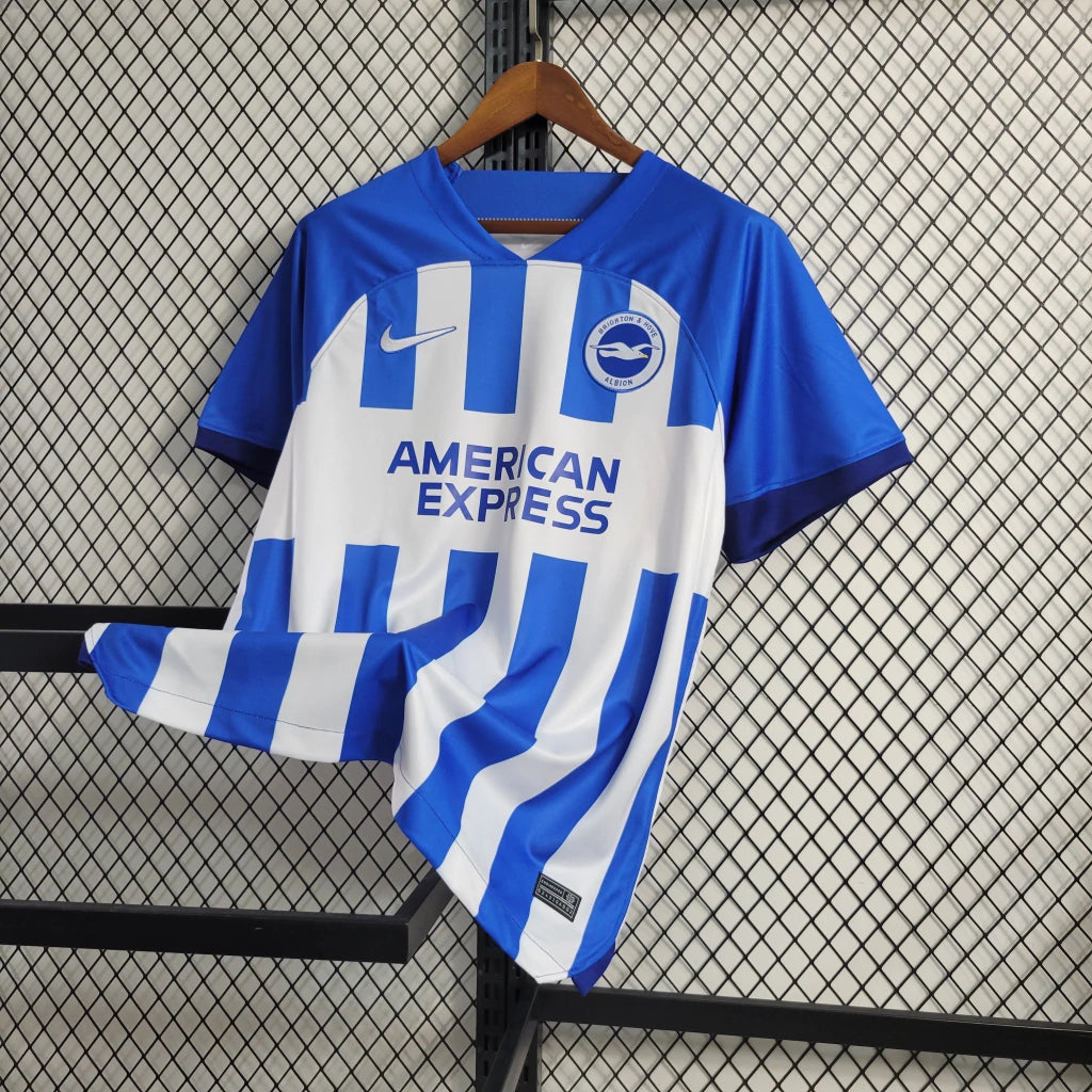 Brighton 2023/24 Home Shirt - Blue/White