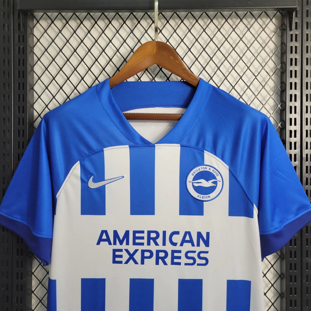 Brighton 2023/24 Home Shirt - Blue/White