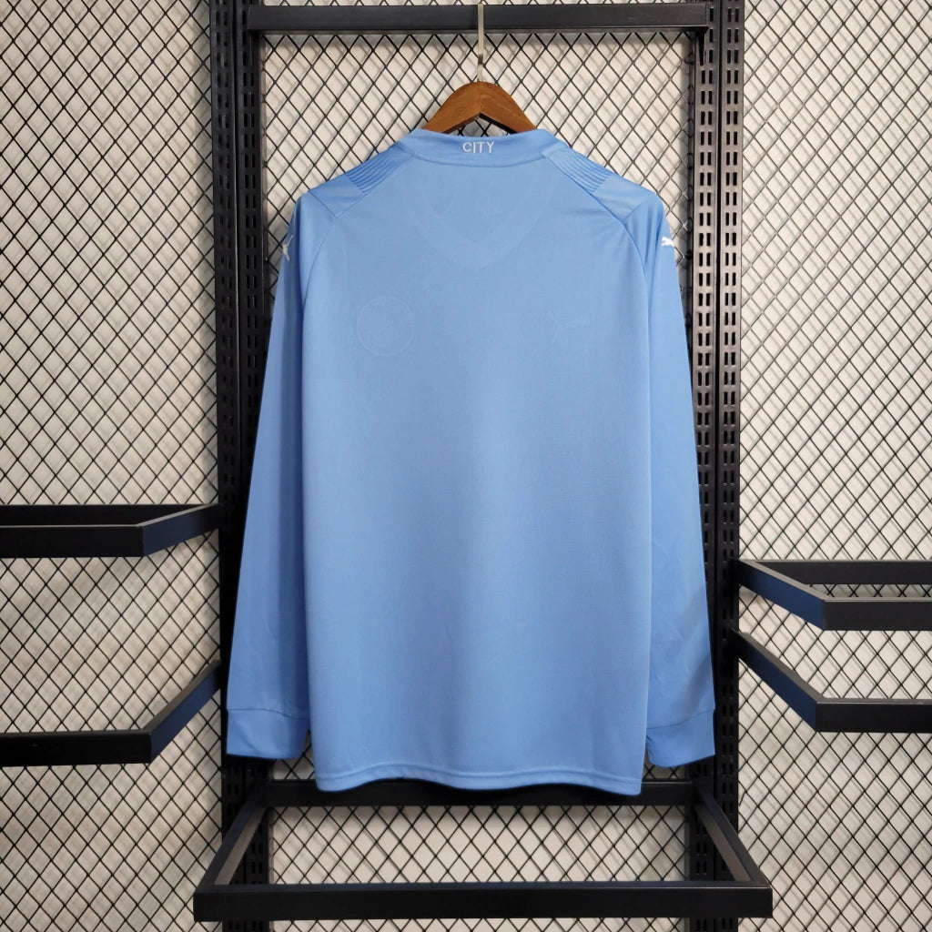 Manchester City 2023/24 Home Shirt - Long Sleeve