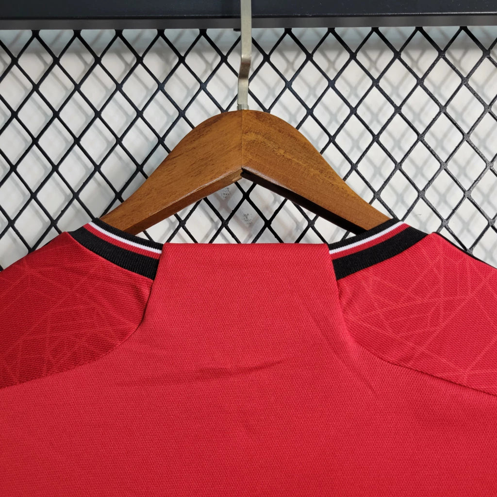 Camisola Manchester United I 2023/24 Manga Comprida
