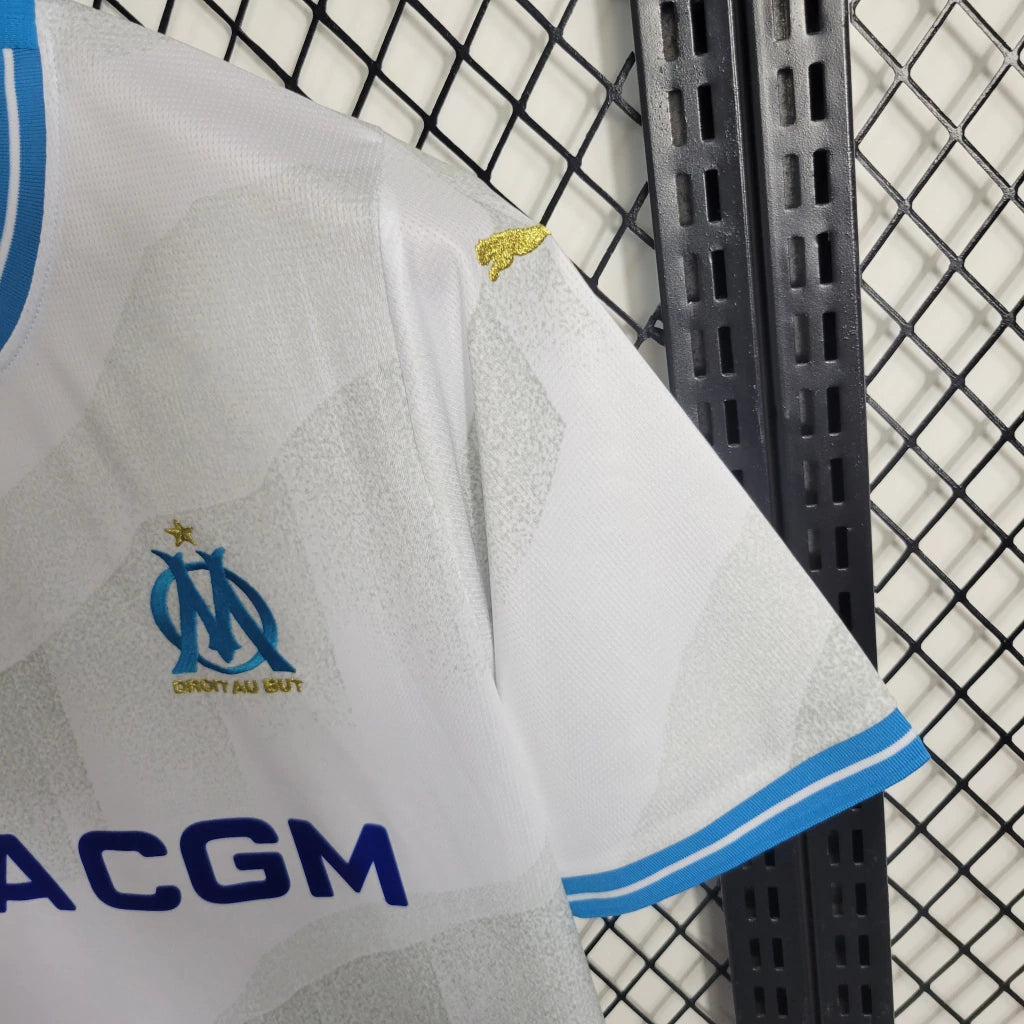 Camisola Olympique de Marseille I 2023/24 - Branca