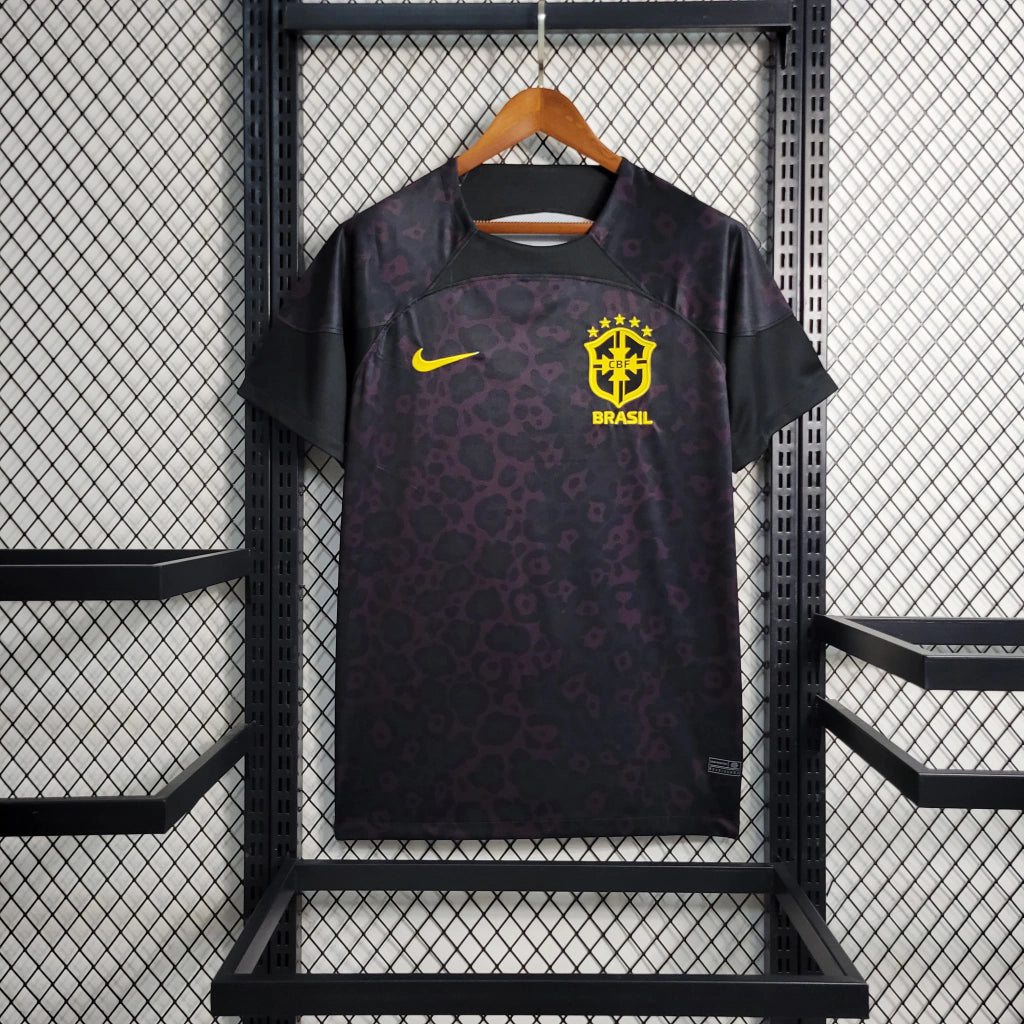 Camisola Brasil 2022/23 Guarda Redes - Preta