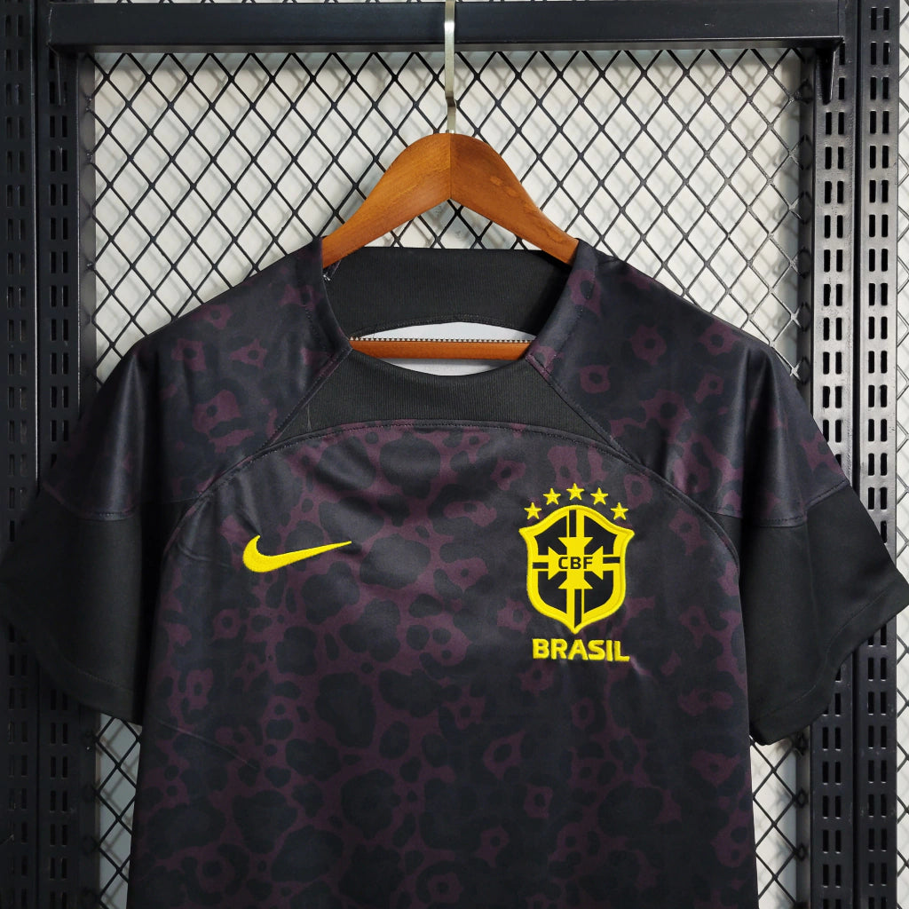 Camisola Brasil 2022/23 Guarda Redes - Preta