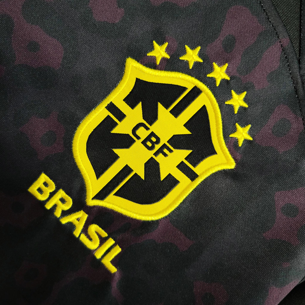 Camisola Brasil 2022/23 Guarda Redes - Preta