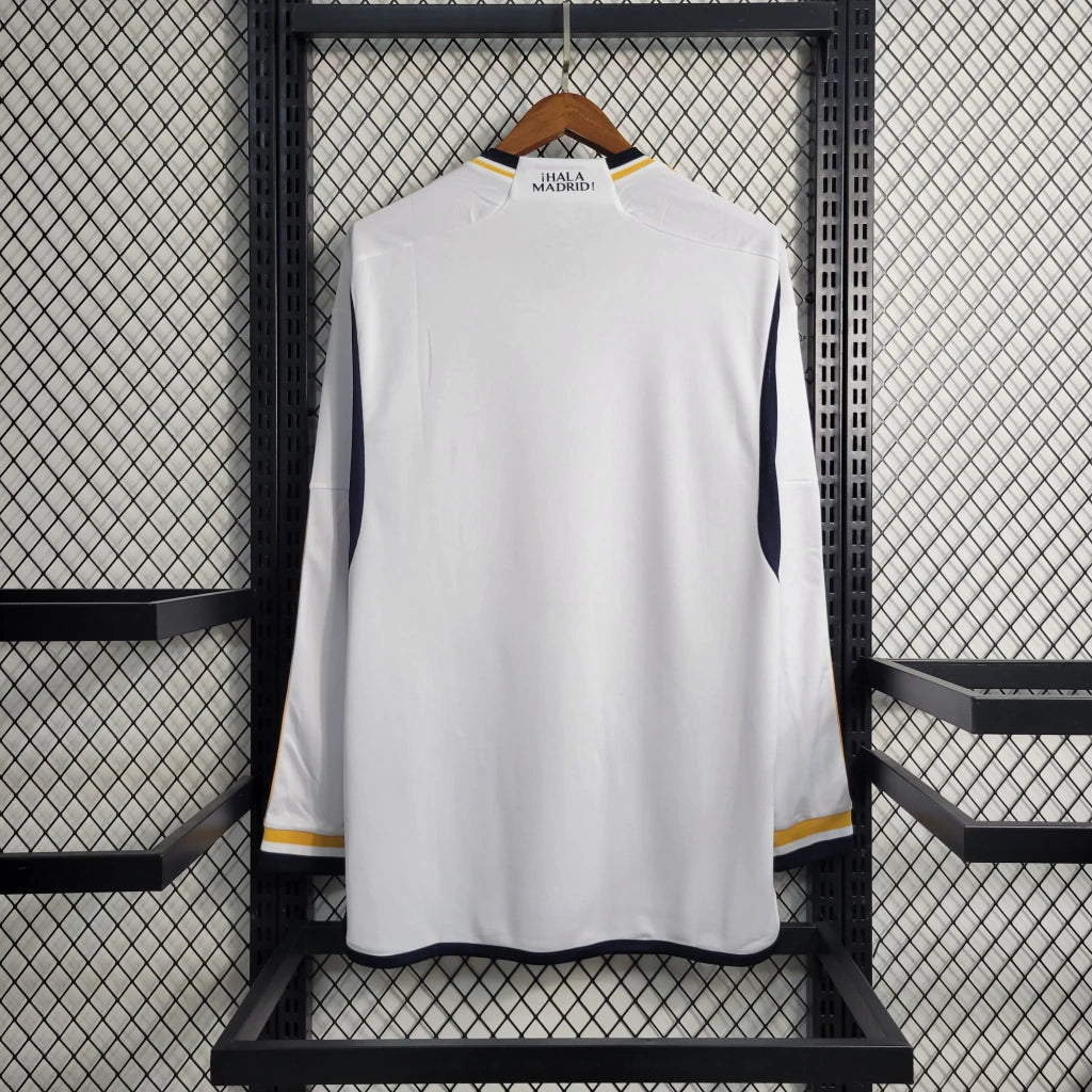 Camiseta Real Madrid Primera 2023/24 - Manga larga - Blanco