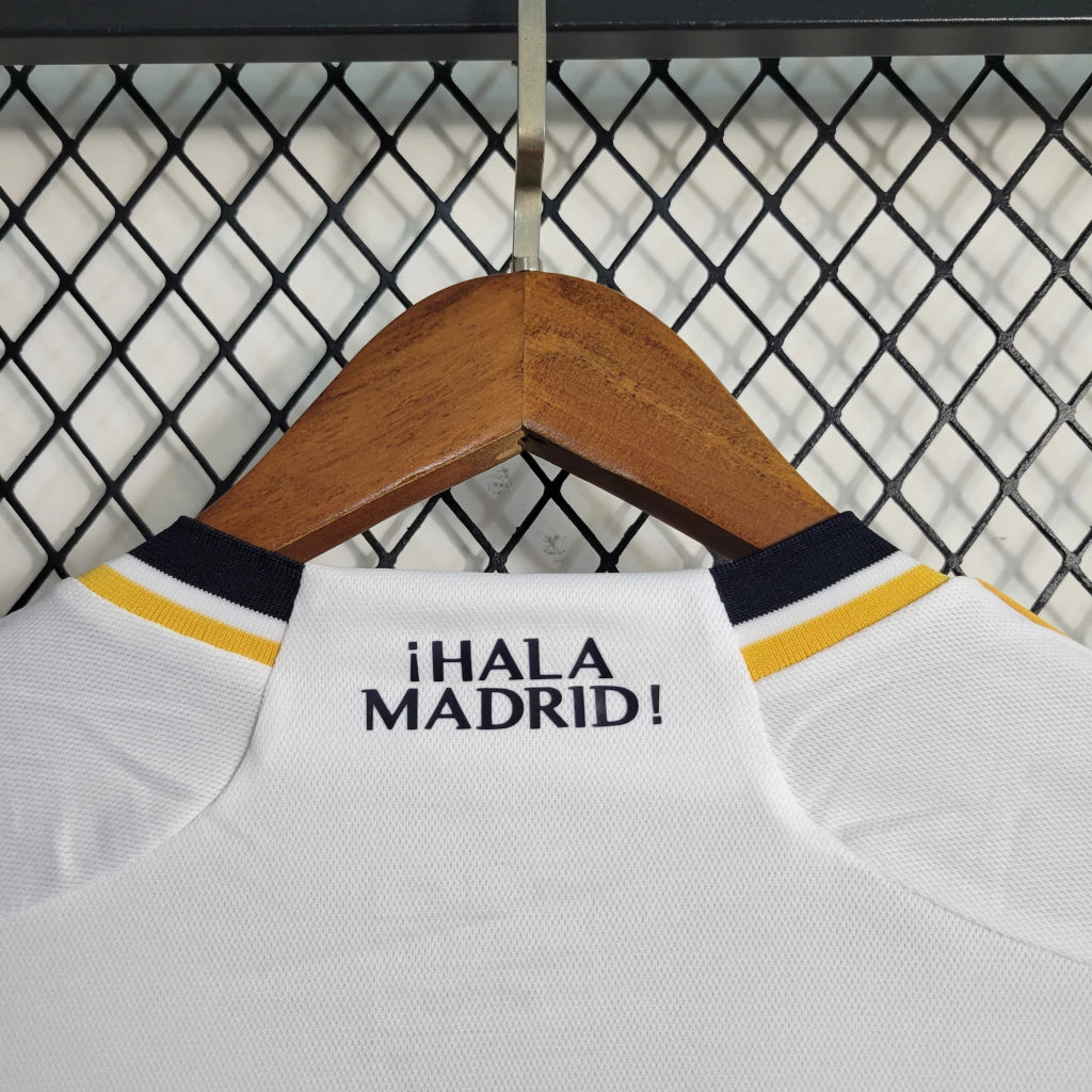 Camiseta Real Madrid Primera 2023/24 - Manga larga - Blanco
