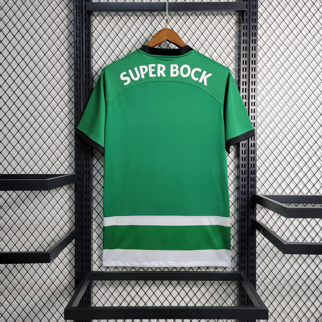 Camisola Sporting I 2023/24 - Verde/Branca