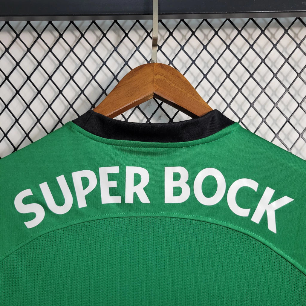Camisola Sporting I 2023/24 - Verde/Branca