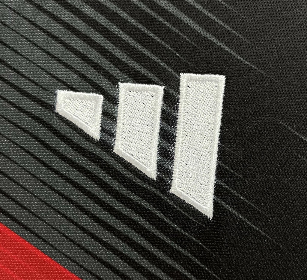 Flamengo Home 2023 Jersey - Red and Black - Sleeveless