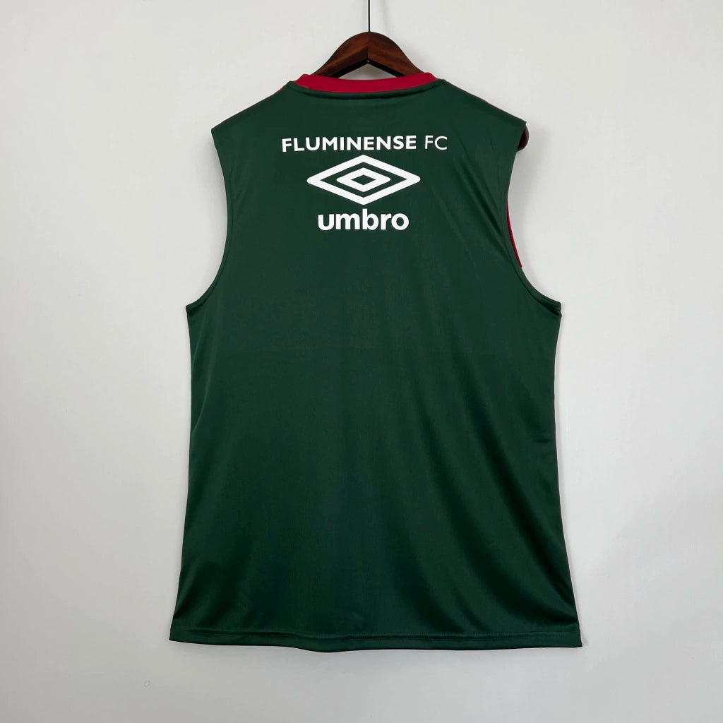 Fluminense 2023 Training Jersey - Red/Green - Sleeveless