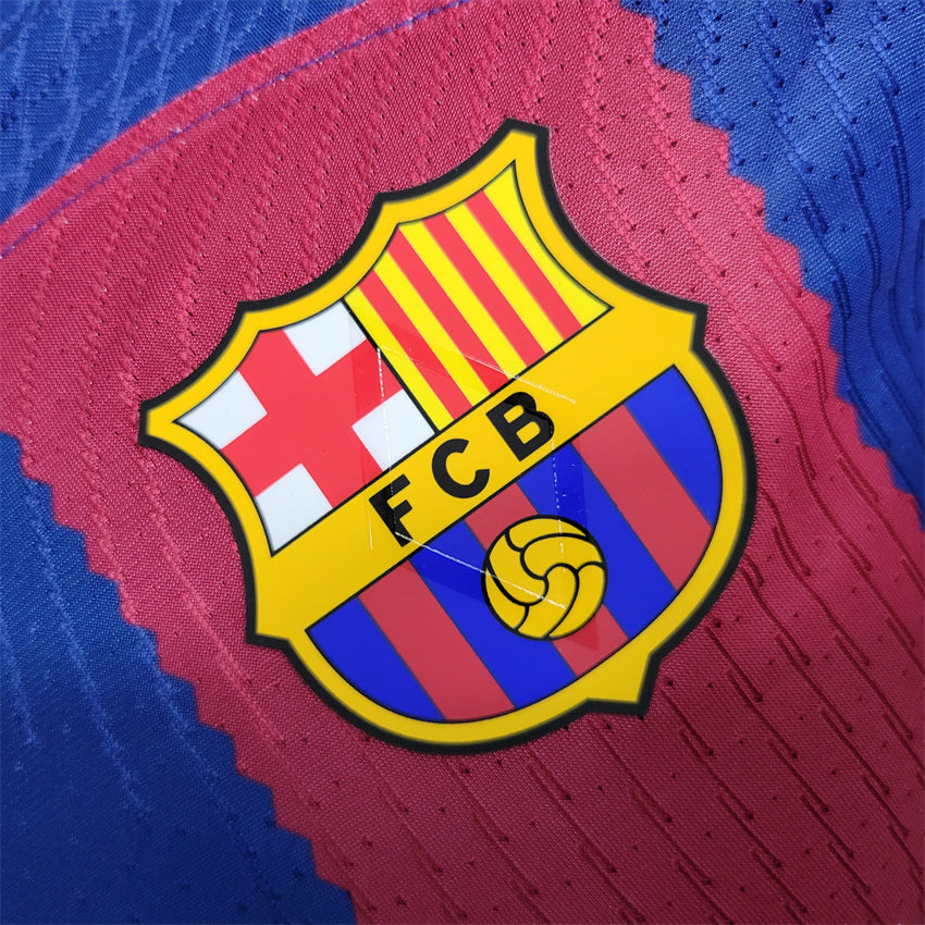 Camisola Barcelona I 2023/24 - Manga Comprida