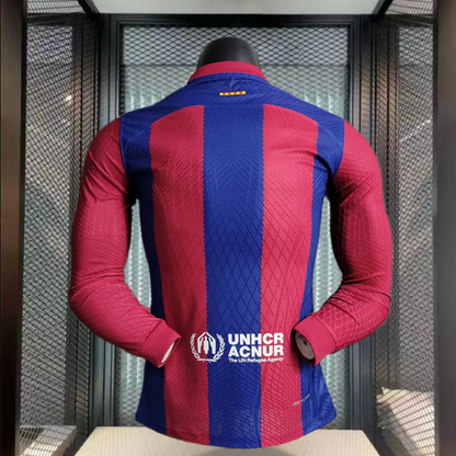 Camisola Barcelona I 2023/24 - Manga Comprida