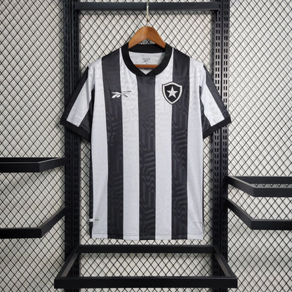 Camisola Botafogo I 2023 - Preto/Branco