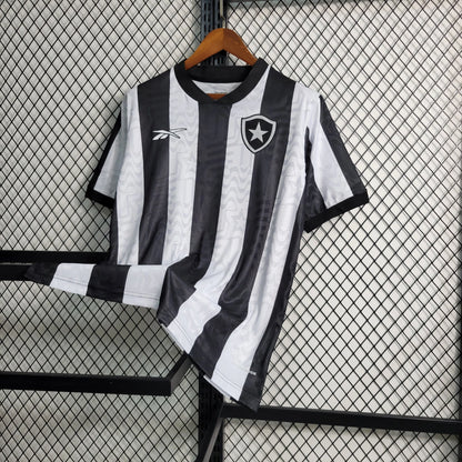 Camisola Botafogo I 2023 - Preto/Branco