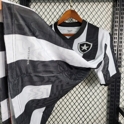 Camisola Botafogo I 2023 - Preto/Branco