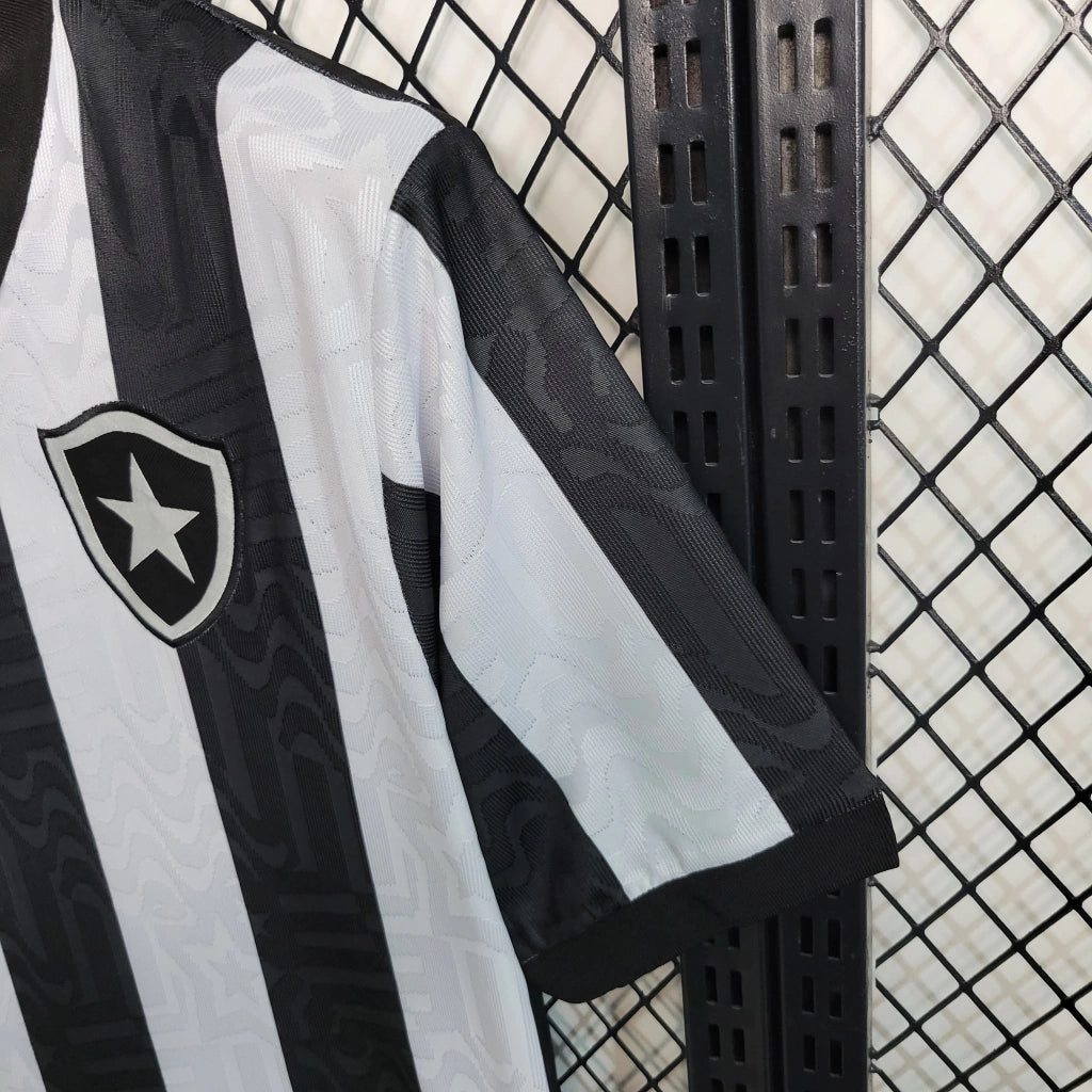 Camisola Botafogo I 2023 - Preto/Branco