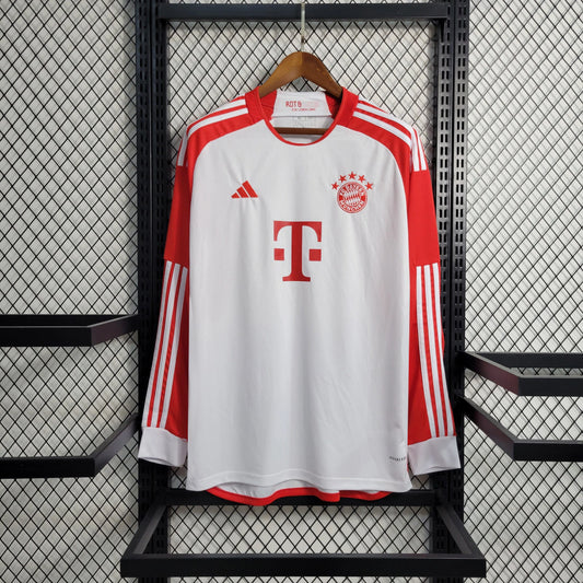 Camisola Bayern de Munique I 2023/24 - Manga Comprida