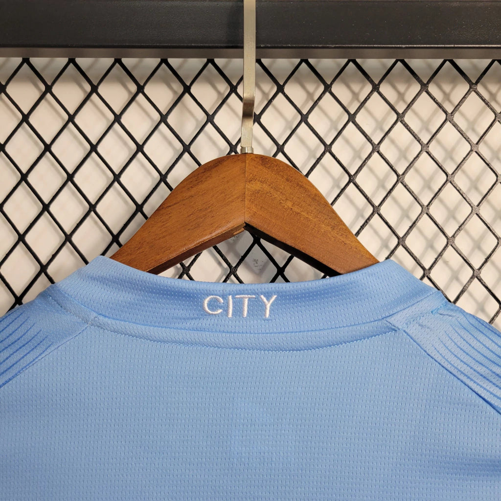 Camiseta Manchester City I 2023/24 - Manga Comprida