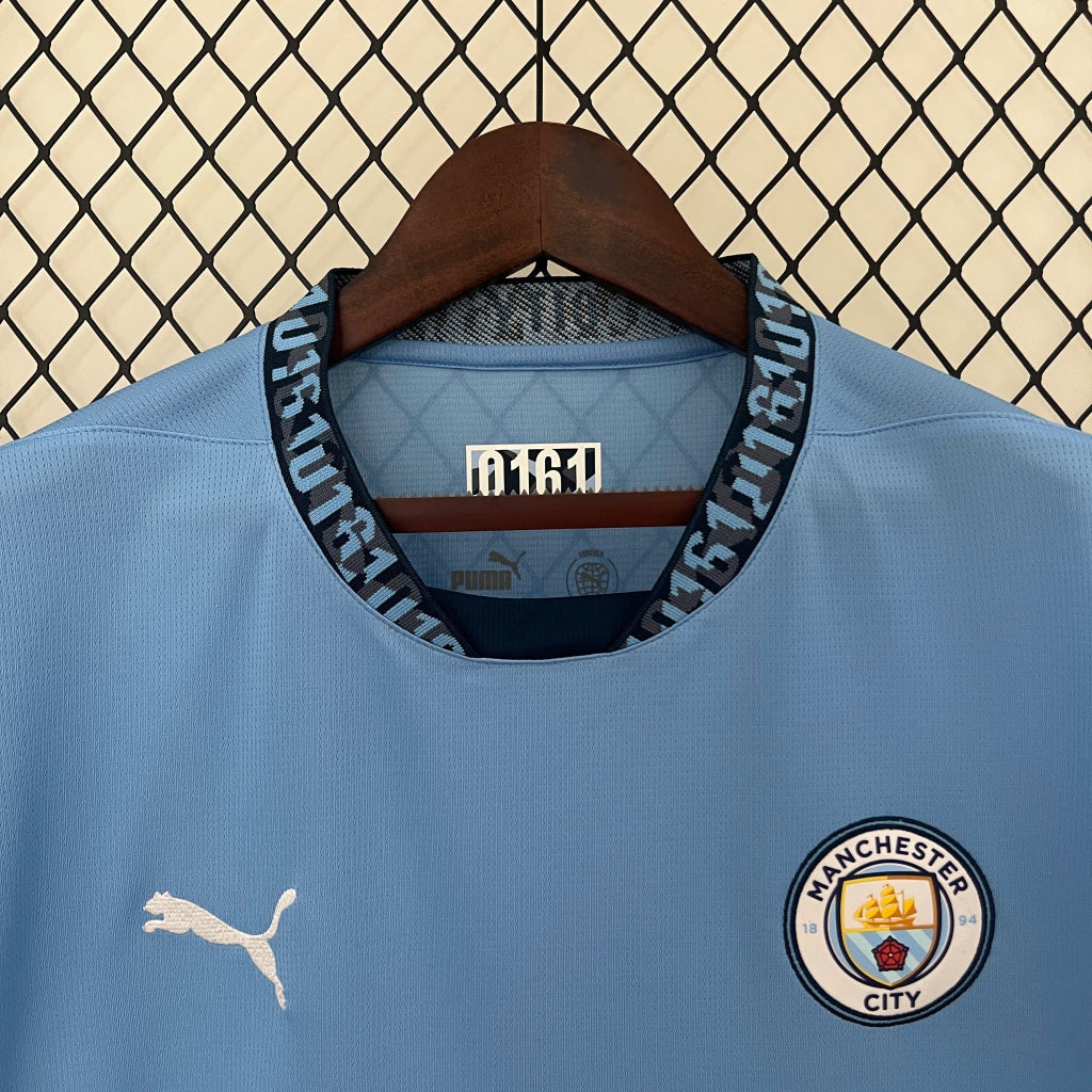 Camisola Manchester City I 2024/25 - Azul