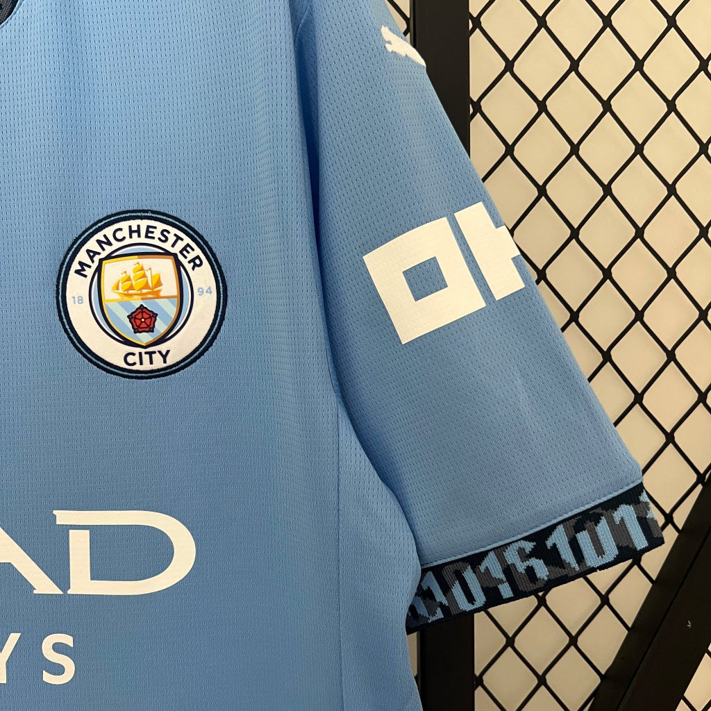 Camisola Manchester City I 2024/25 - Azul