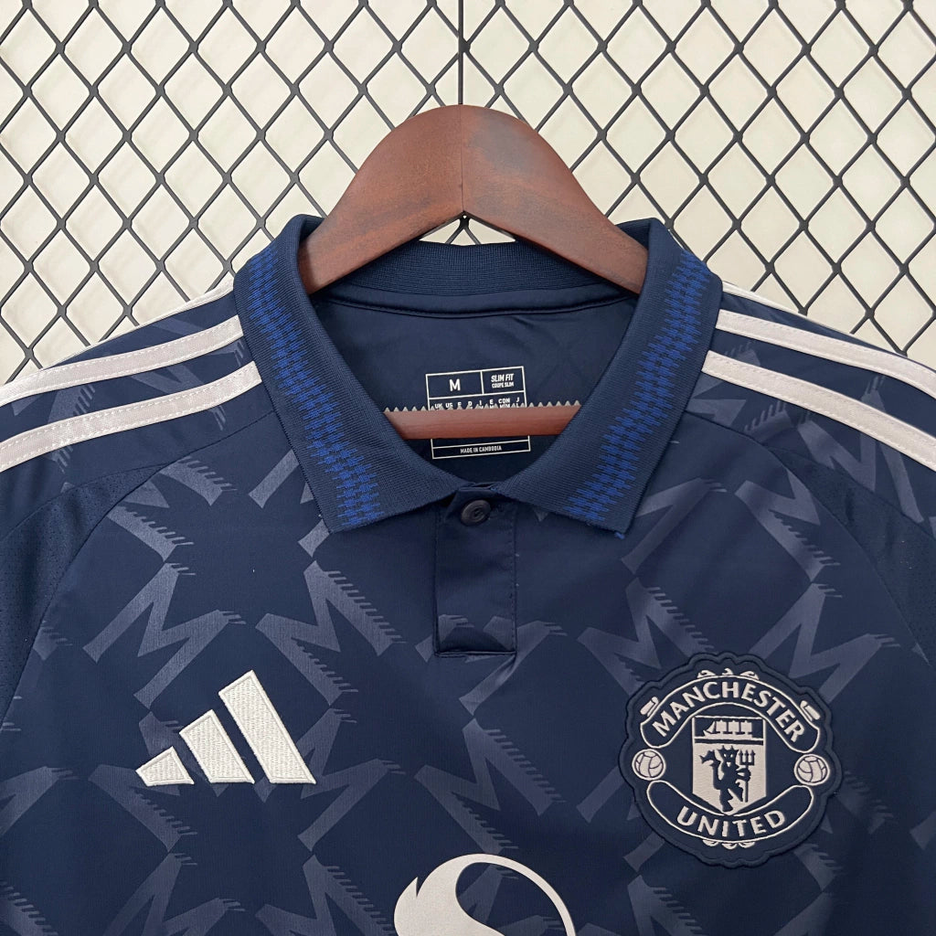 Camisola Manchester United II 2024/25 - Azul