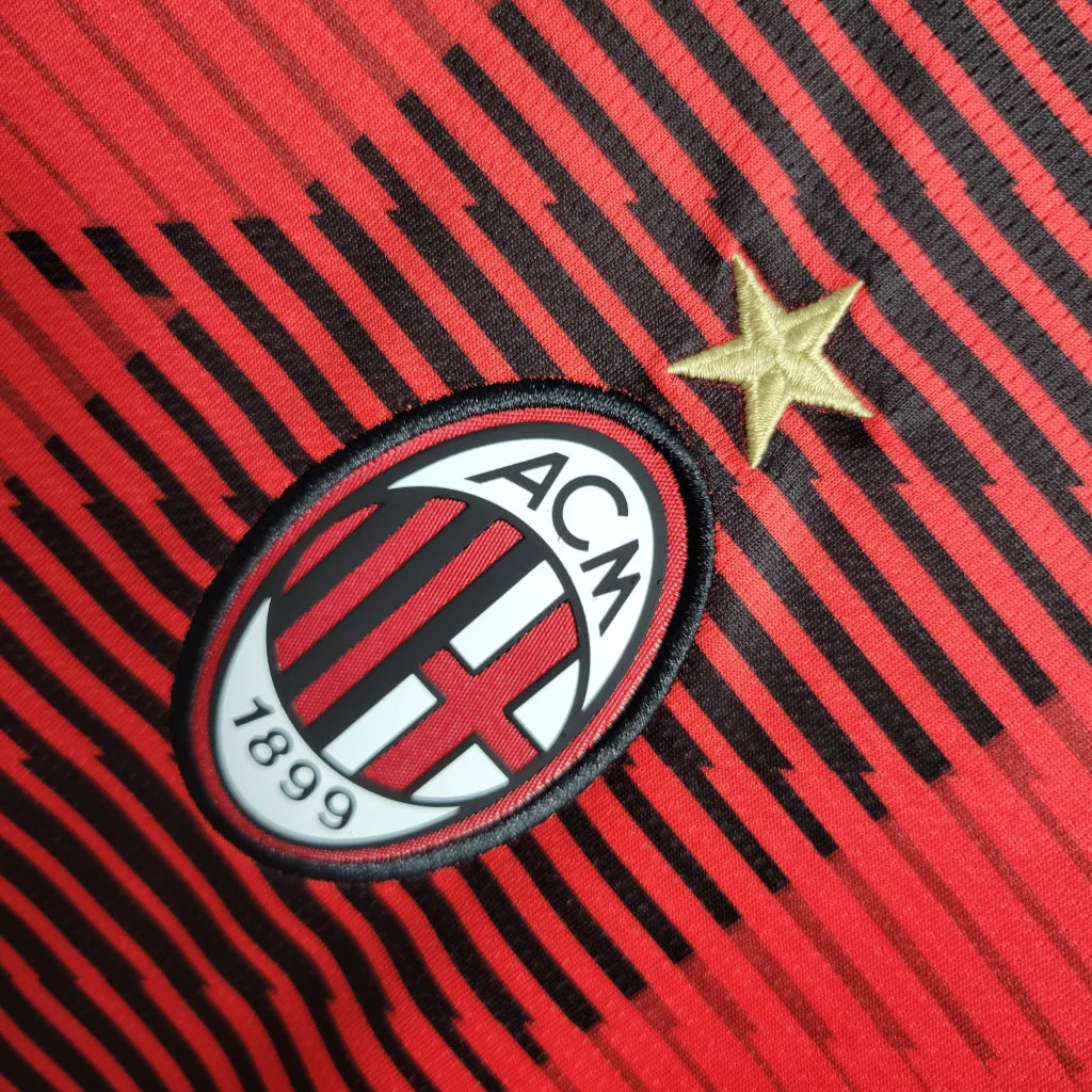 Camisola Milan I 2023/24 - Manga Comprida