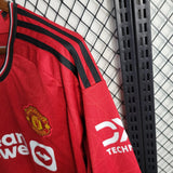 Camiseta manga larga Manchester United Primera 2023/24