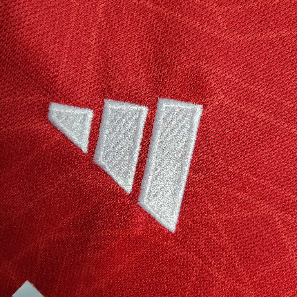Camisola Manchester United I 2023/24 Manga Comprida