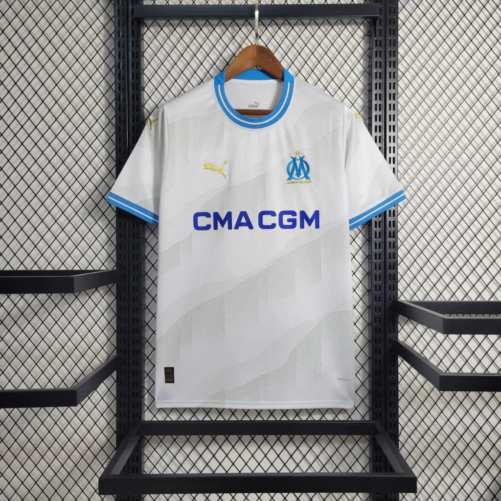Camisola Olympique de Marseille I 2023/24 - Branca