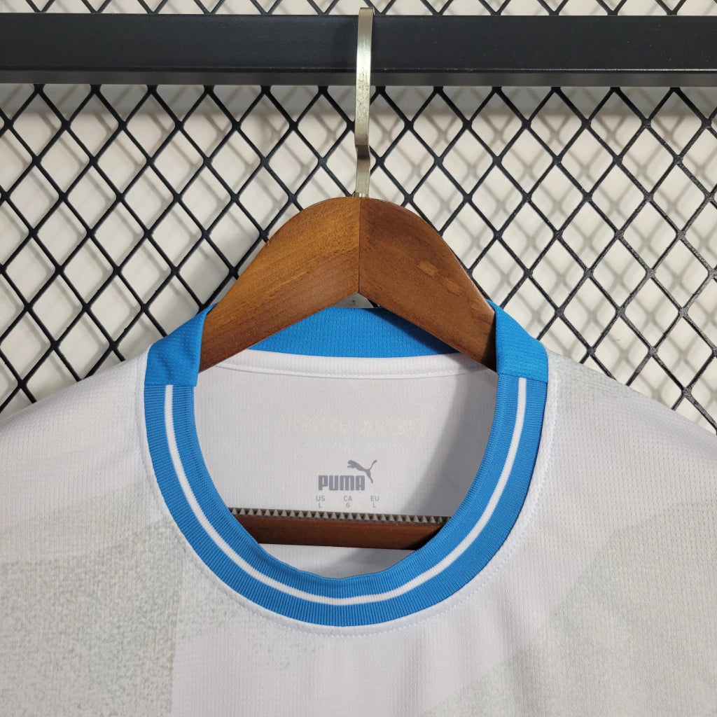 Camisola Olympique de Marseille I 2023/24 - Branca