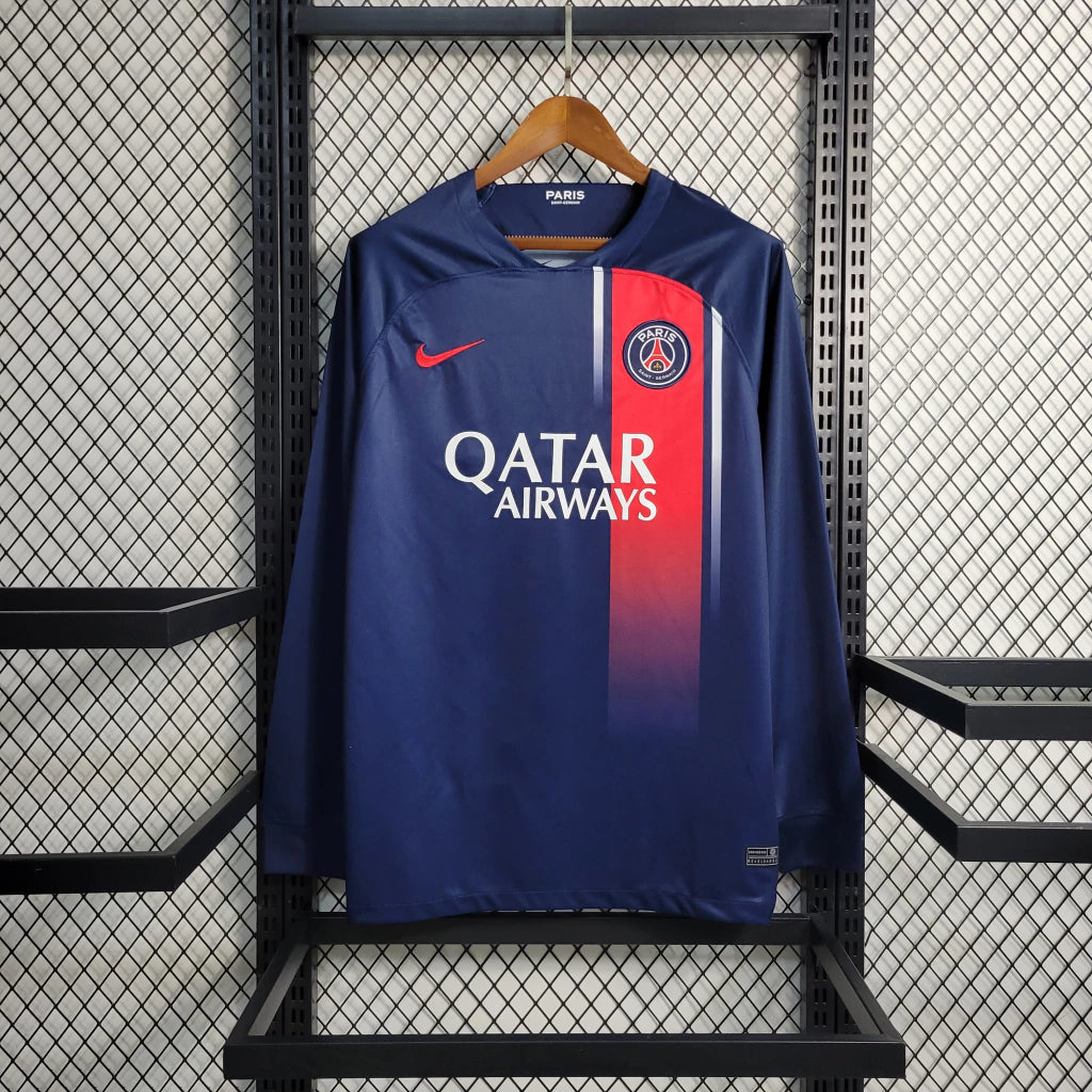 PSG Home Shirt 2023/24 Long Sleeve