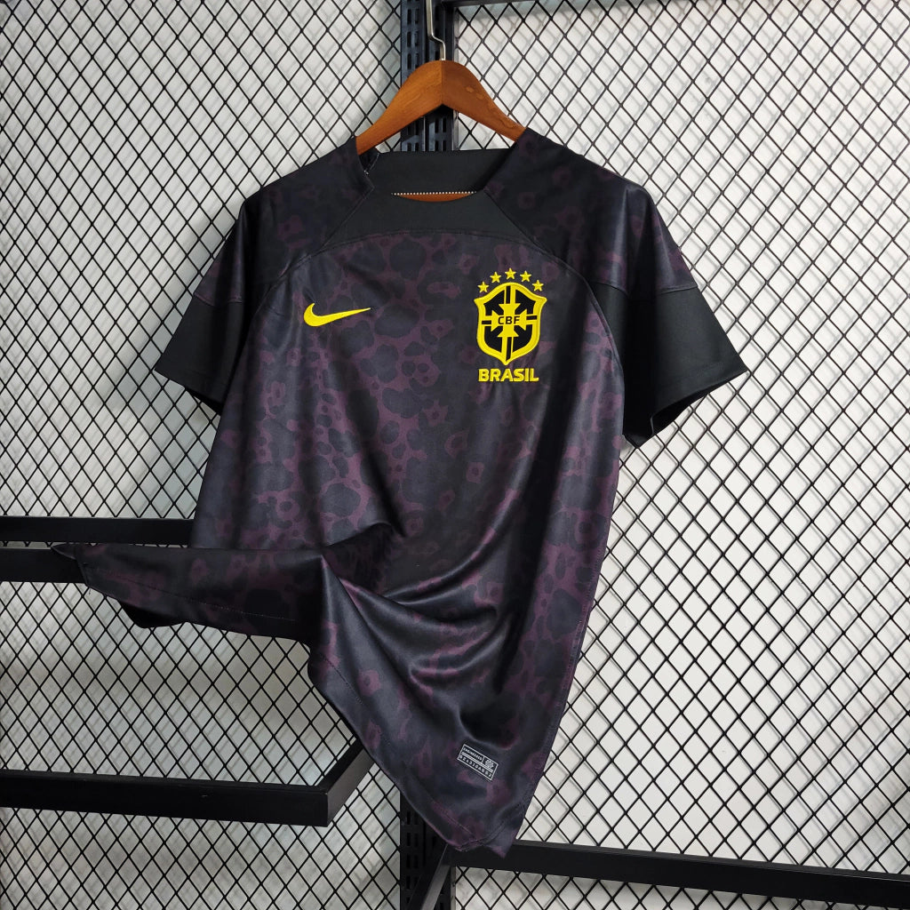 Camisola Brasil 2022/23 Guarda Redes - Preta