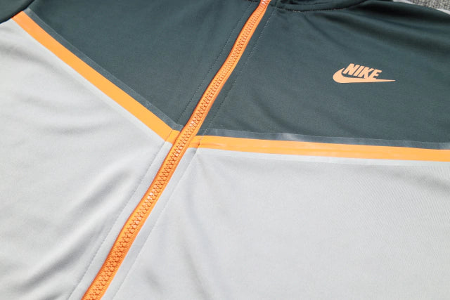 Nike Sportswear Windrunner - Cinza/Verde/Laranja