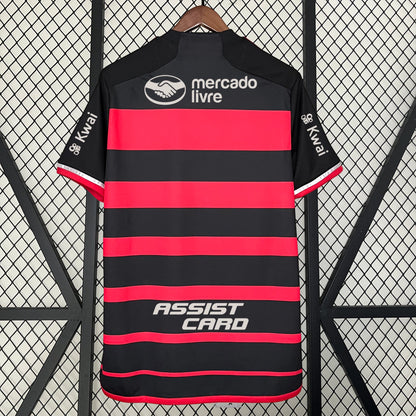 Camisola Flamengo I 2024 - Rubro Negro