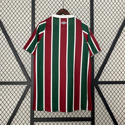 Camisola Fluminense I 2024 - Bordô/Vermelho