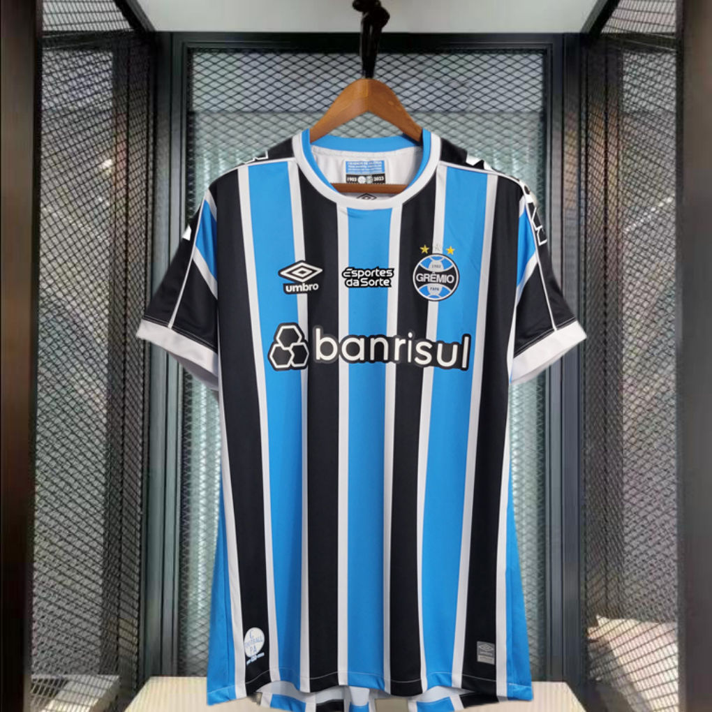 Camisola Grêmio I 23/24 - Tricolor