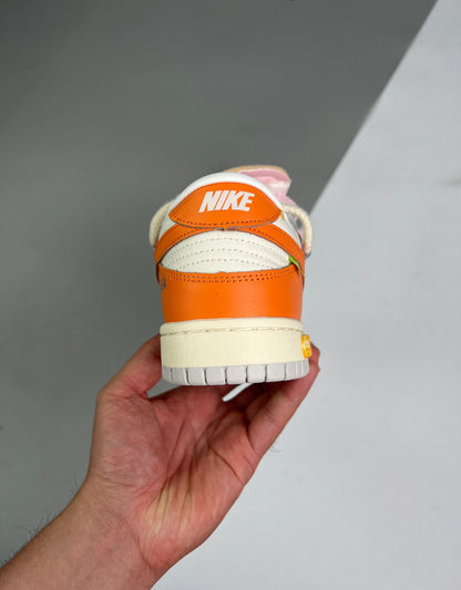 Dunk Low Off-White Laranja