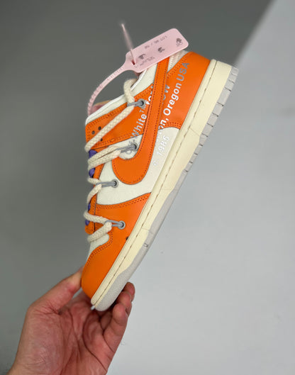 Dunk Low Off-White Laranja