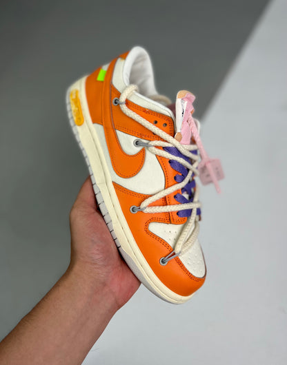 Dunk Low Off-White Laranja