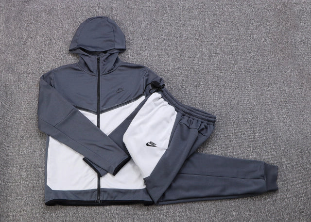 Nike Sportswear Windrunner -  Cinza/Branco