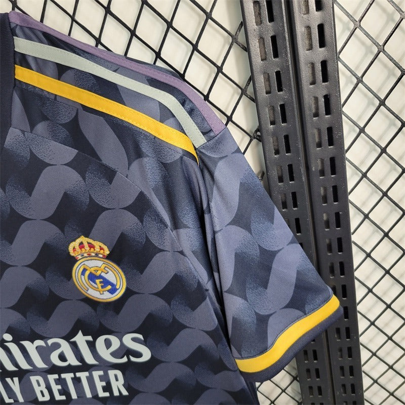 Camiseta Real Madrid II 2023/24 - Negro/Gris