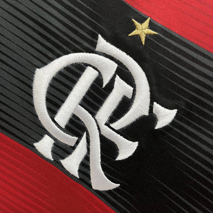 Camisola Flamengo I 2023- Rubro Negro - Sem Mangas