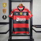 Camisola Flamengo I 2023 - Rubro Negro